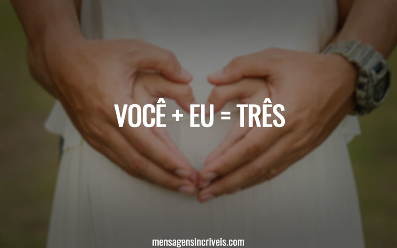 Você + eu = três