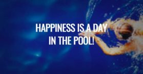 Happiness is a day in the pool!