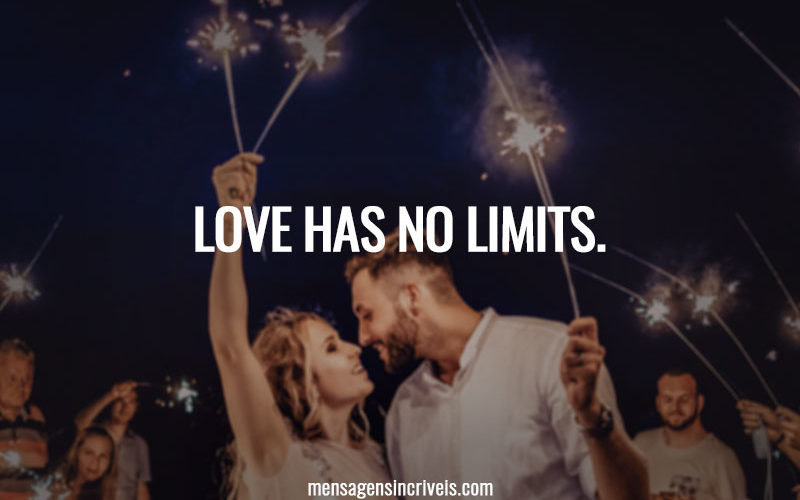 Love has no limits.