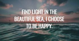 Find light in the beautiful sea