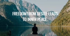 Freedom from desire