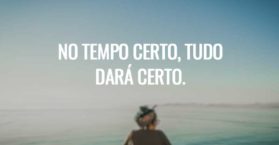 No tempo certo