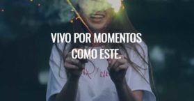 Vivo por momentos como este.